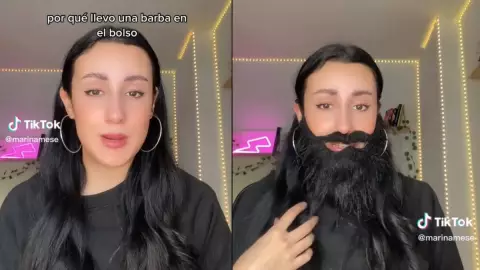 Tiktoker Marina Mese.