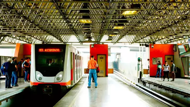 metro cdmx llueve marcha lenta