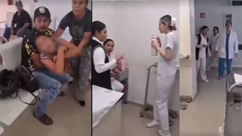 Mujer convulsiona y familia denuncia falta de atención en hospital del IMSS Bienestar en Tuxpan