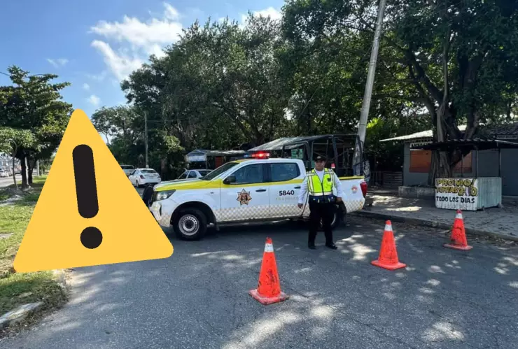 ¡Atención Cancún! 6 cierres viales HOY martes 11 de febrero que ocasionarán tráfico.jpg