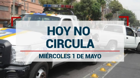 Doble Hoy No Circula HOY el 1 de mayo: ¿Qué autos descansan el miércoles por la contingencia ambiental?