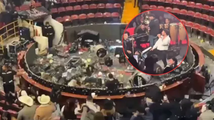 VIDEO: Destrozan a Luis R Conriquez en la Feria del Caballo por no cantar corridos