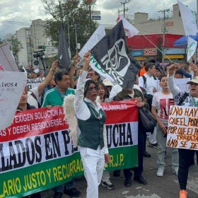 Marcha del IMSS calles cerradas viernes 30 de octubre en CDMX