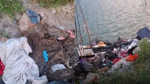 Tamaulipas: Encuentran restos humanos entre bolsas en calichera de Reynosa