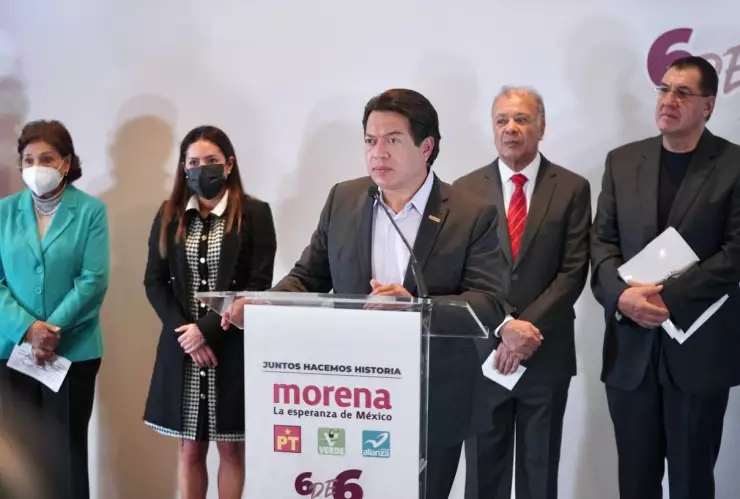 Morena anuncia coalición con PT, PVEM y Nueva Alianza para 2022
