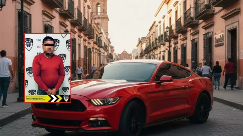 Entrenador detenido desnudo con niña de 12 años en un auto en San Luis Potosí