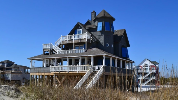 Por qué se están derrumbando las casas en Rodanthe, Carolina del Norte