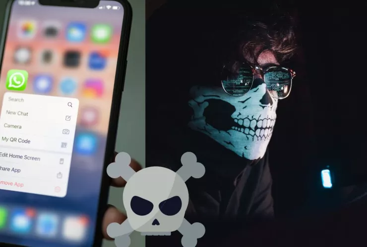Hackeo en Baja California de WhatsApp