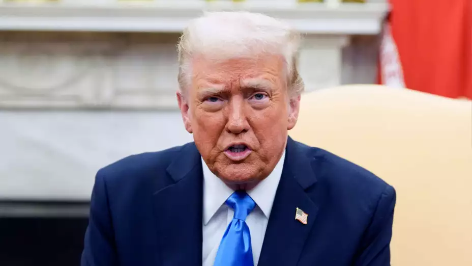 Donald Trump el 1 de febrero de 2025, en Washington.