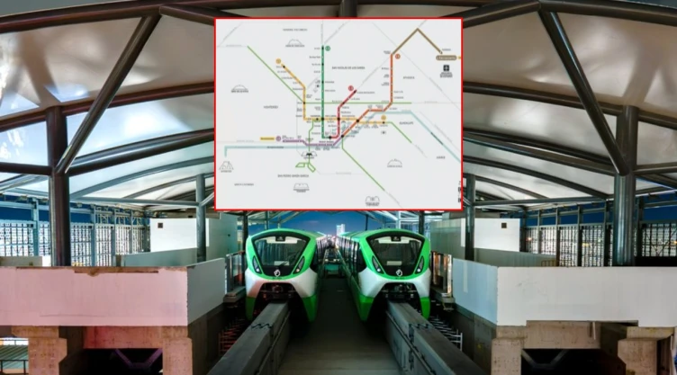 Nuevas Líneas 4 y 6 del Metro de Monterrey: estas serán las estaciones.