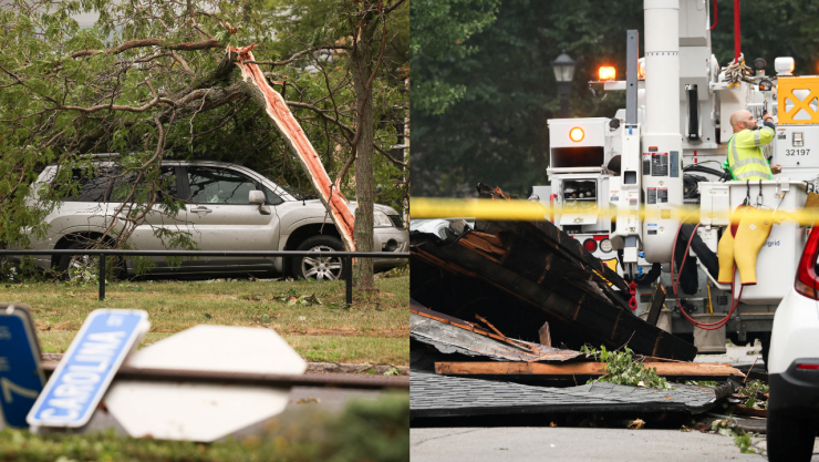 Fuerte tornado deja estragos en la ciudad de Búfalo, Nueva York.