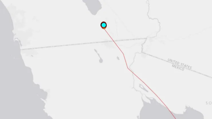 Sismos cerca de Mexicali