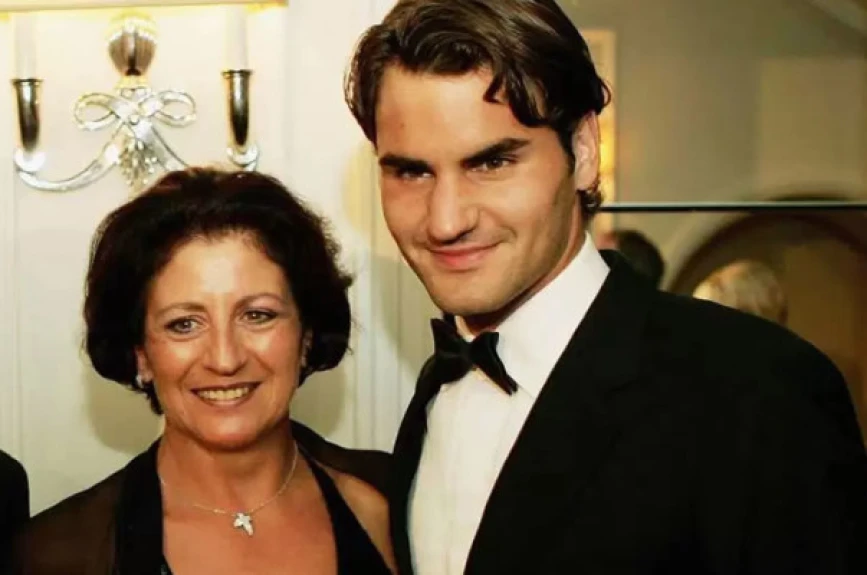 Lynette Federer y Roger Federer