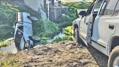 Fuerte choque en la carretera de Tecomán, Colima, deja 4 niños gravemente heridos