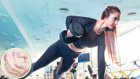 Es diseño ideal de uñas para hacer ejercicio