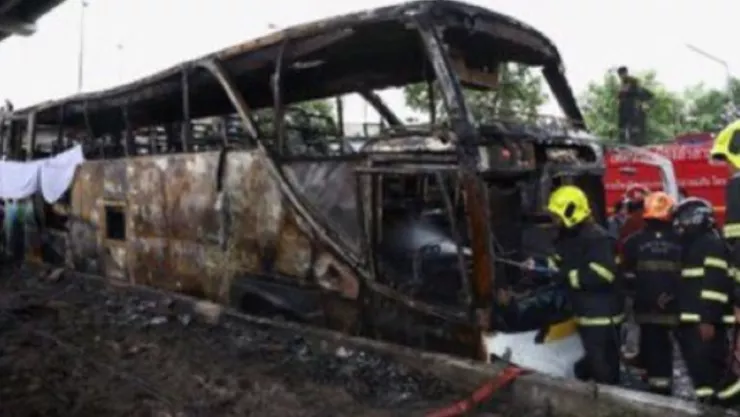 Mueren niños en camión de Tailandia