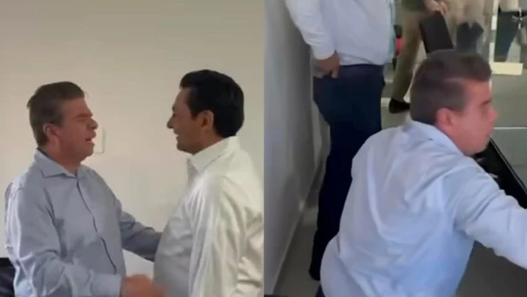 VIDEO Pelea diputados Ismael Brito y Eduardo Zenteno