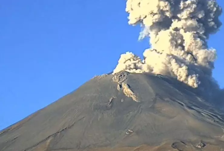 popocatépetl caída de ceniza 2 de dic