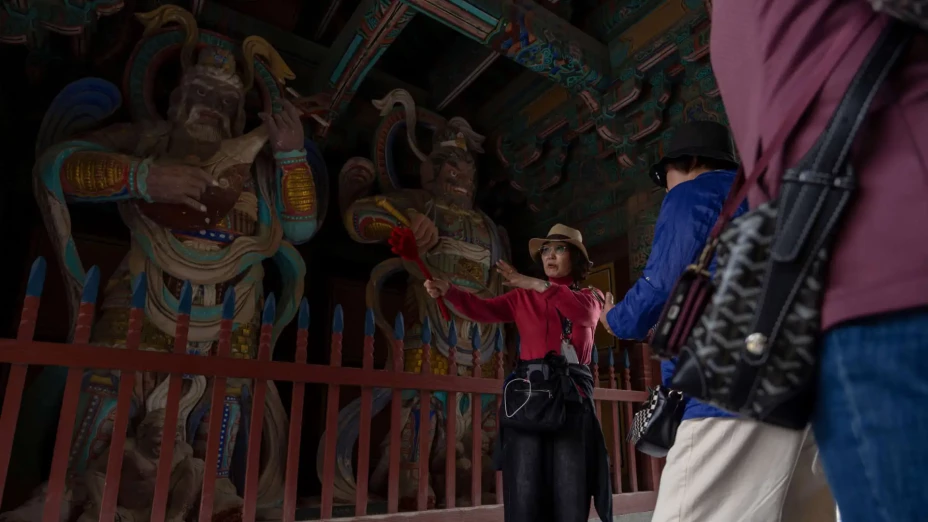 Templo Bulguksa en Gyeongju, Corea del Sur, lugar de la Cumbre de la APEC