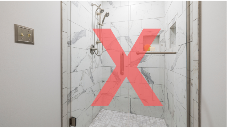 Azulejo blanco baño