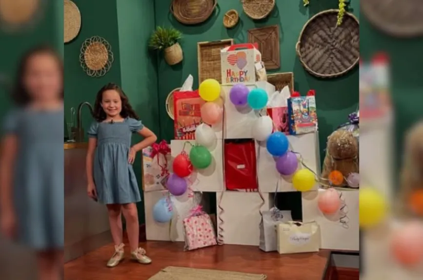Cumpleaños Michaela Bisogno | Crédito: Instagram @ventaneandouno