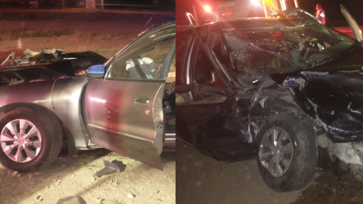 Choque en la “curva de la muerte” deja tres personas heridas esta madrugada
