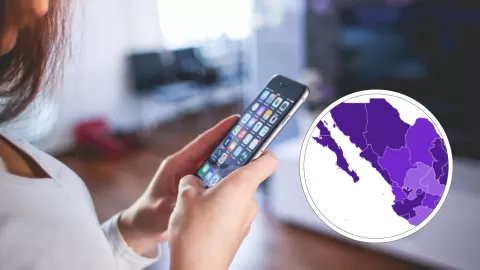 Uso de celular en Sinaloa