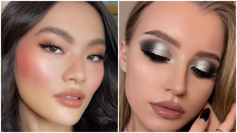 maquillaje para usar con vestido negro