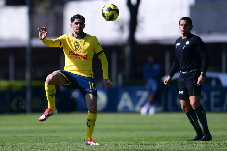 Diego Valdes y Richard Sánchez América