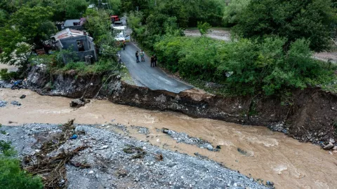 Tormenta Alberto provoc&oacute; severos da&ntilde;os en Santiago, Nuevo Le&oacute;n