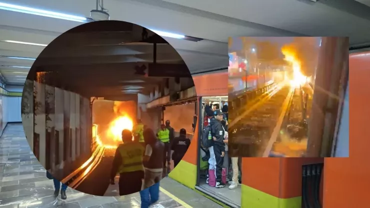 Explosión en Línea 2 del Metro CDMX