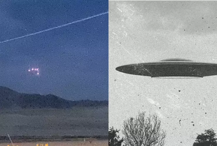 ¿Los marcianos llegaron ya? Revelan video de un ovni gigante en una base militar