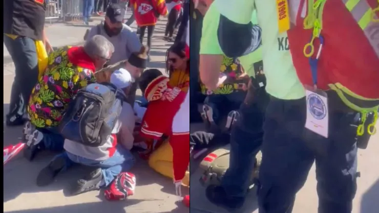 VIDEO: Fanático de Kansas City Chiefs es gravemente herido tras tiroteo; intentan revivirlo