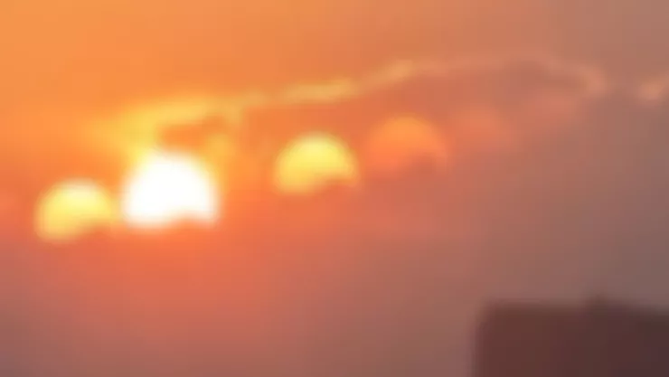 Siete soles en el cielo de China: teorías en redes vinculan el fenómeno con el apocalipsis