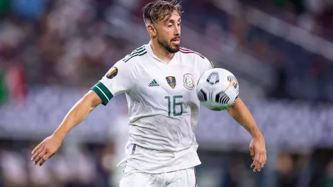 Héctor Herrera con la Selección Azteca