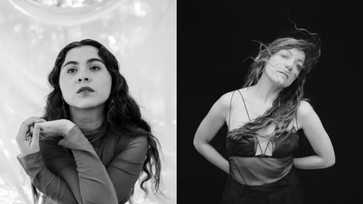 Silvana Estrada y Natalia LaFourcade.