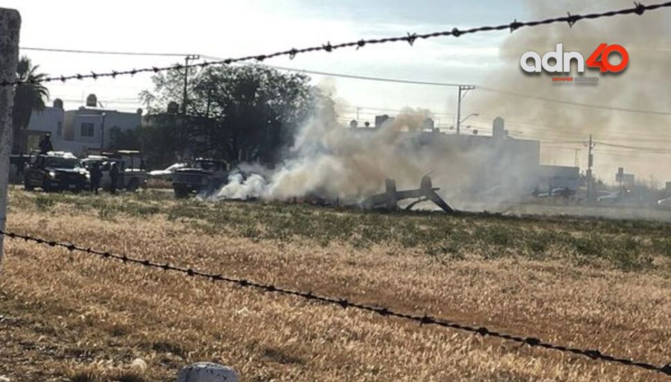 FGR descarta disparos en helicóptero que cayó en Aguascalientes