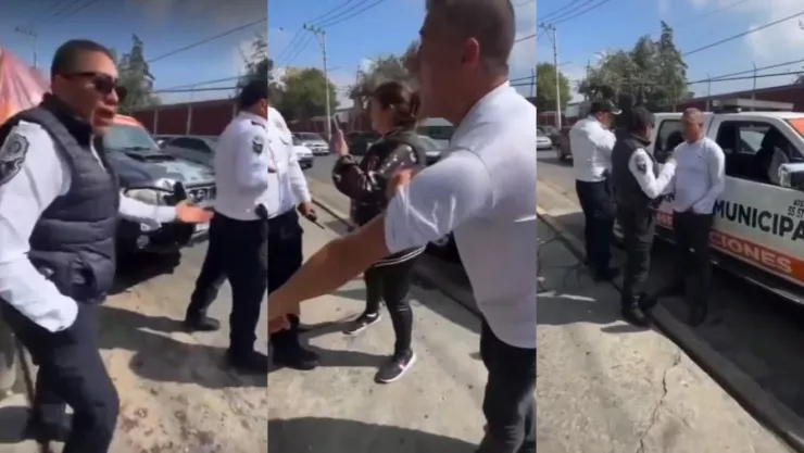La oficial de tránsito afirmó que el automovilista intentó llevarse también las llaves de su motocicleta, lo que habría provocado su reacción