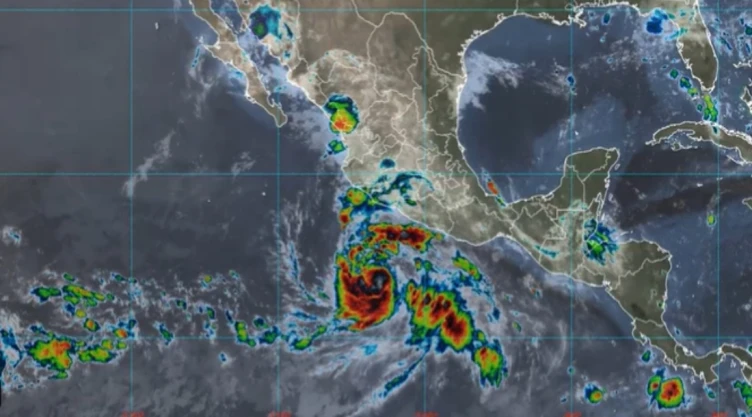 tormenta tropical Estelle en vivo trayectoria