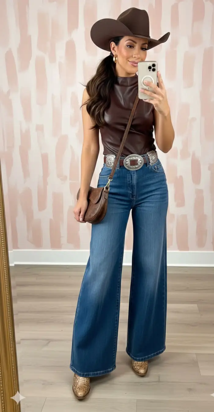 Pantalones rectos mujer abril