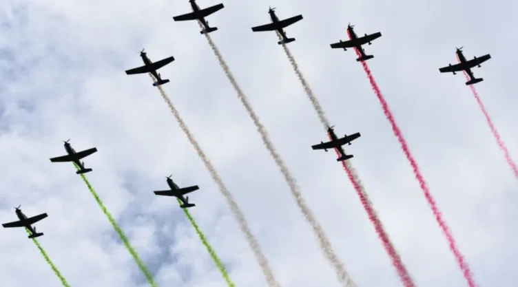 ¿Qué aviones volaron en la inauguración del Mundial 2026?