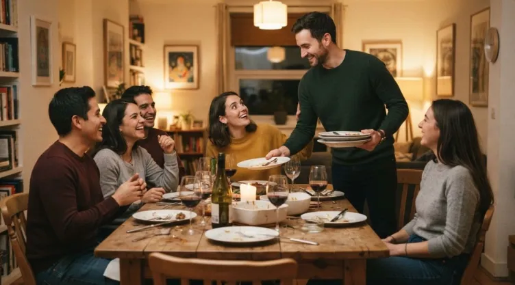Lo dice la psicología: por qué las personas que ayudan a recoger la mesa después de comer tienen algo en común