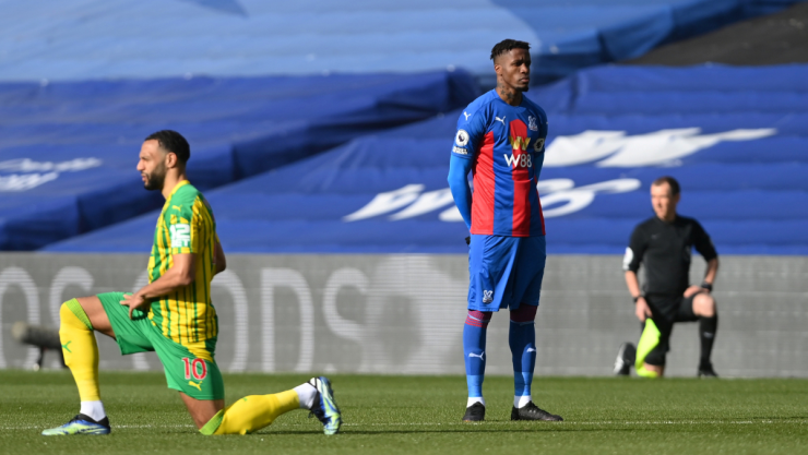 Wilfried Zaha, jugador del Crystal Palace