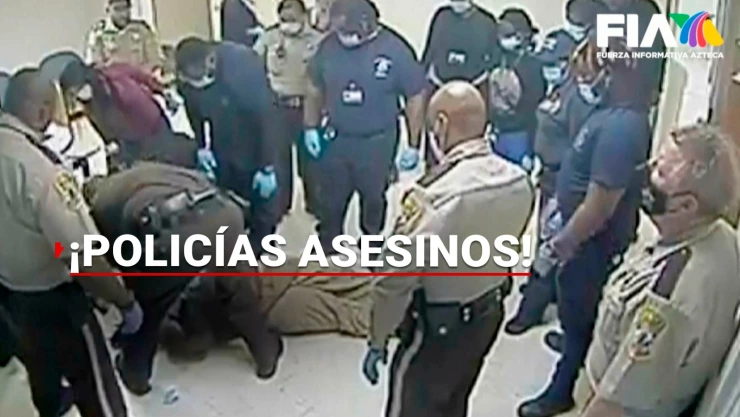VIDEO: Policías someten y asfixian a hombre afroamericano en Virginia; son acusados de homicidio