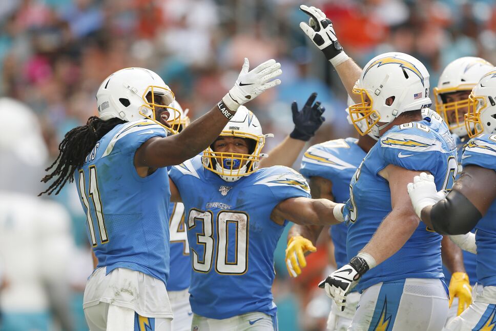 Los Angeles Chargers v Miami Dolphins