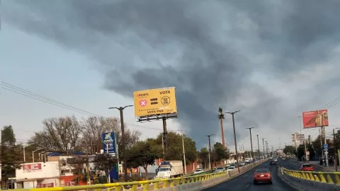 Incendio en Queretaro
