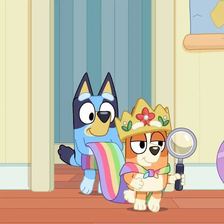 Bluey Masha y el Oso respetar las mujeres