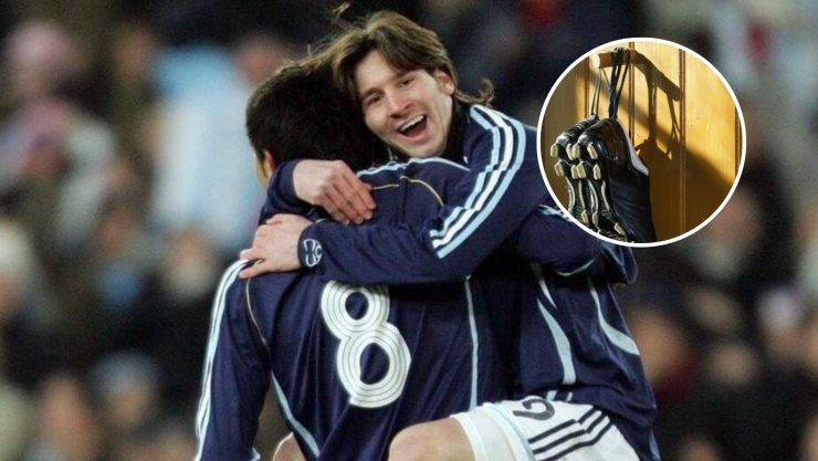 Fue compañero de Messi, pero se retiró tres años después de su debut