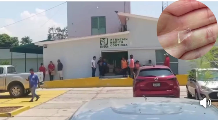 estudiantes comen cochinita con vidrio en Manzanillo, Colima
