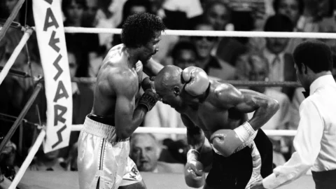 ‘Marvelous’ Hagler y tommy Hearns protagonizaron una épica pelea en 1985 que aún sigue figurando en los anales de la historia del boxeo.